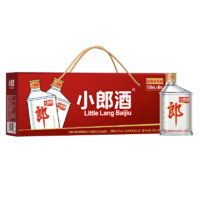 88VIP：LANGJIU 郎酒 经典小郎酒45度100ml*6瓶兼香型白酒礼盒新老包装随机发货 1件装