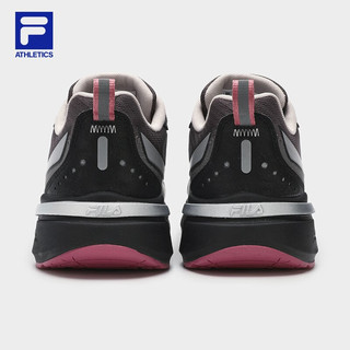 斐乐（FILA）女鞋NUVOLE路跑鞋柔云鞋跑步鞋运动鞋 花岗灰/黑-GB 37.5码