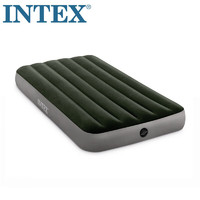 INTEX线拉结构充气床垫露营气垫床户外防潮垫陪护午睡折叠床64107