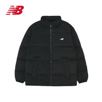 new balance NB23新款男士冬季户外时尚保暖运动外套羽绒服AMJ34324 黑色BK M