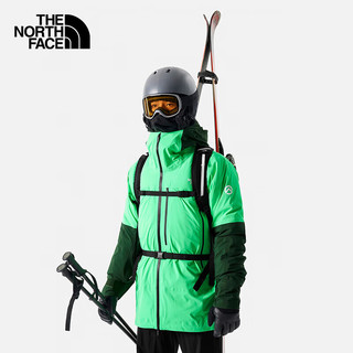 The North Face北面滑雪服男户外SUMMIT系列单板双板滑雪防水防风82WK 8YK/绿色 S/170(美版偏大，拍小一码)