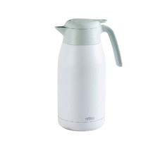 移动端、京东百亿补贴：THERMOS 膳魔师 THS-2000 保温壶 2000ml 清新白绿