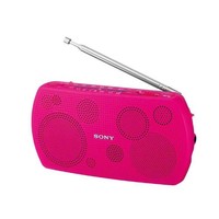 SONY 索尼 便携式立体声收音机 粉红色srf-18/p