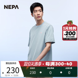 NEPA 耐葩户外2023年春夏新品男女同款圆领短袖T恤7JD5361