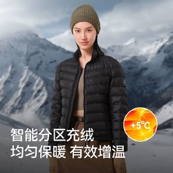 PELLIOT 伯希和 户外轻薄羽绒服 女2023冬800蓬鹅绒防风保暖外套冲锋衣内胆