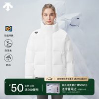 DESCENTE 迪桑特 SKI STYLE系列 女子羽绒服 廓形冬季新款面包羽运动休闲 WT-WHITE XL (175/92A)