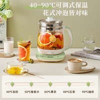 Bear 小熊 养生壶多功能家用小型办公室煮茶壶2023烧水壶花茶壶1.8L