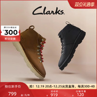 Clarks 其乐 工艺戴尔马丁靴复古时尚轻盈舒适中帮靴男户外运动鞋