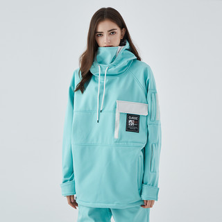 airpose 滑雪服女防水保暖单板双板纯色分体高端滑雪卫衣帽衫装备