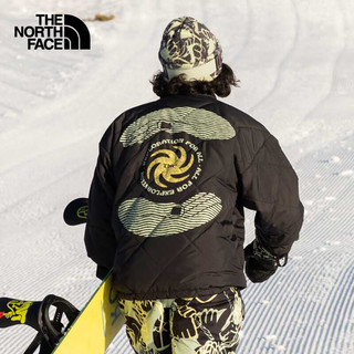 The North Face北面滑雪服男棉服户外运动保暖单板滑雪2382V4 O28/绿色 XL/185
