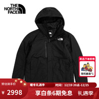 The North Face北面滑雪服男加棉冲锋衣男户外运动单板双板防风防水2382VU JK3/黑色 S/170