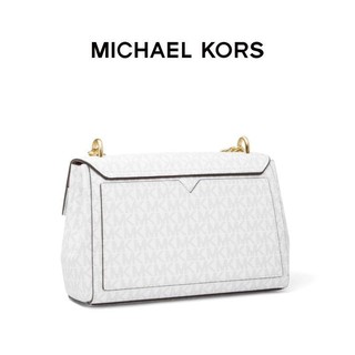 MICHAEL KORS 迈克·科尔斯 MK Lita 中号老花拼色翻盖单肩斜挎女包 35T0GXPL2B