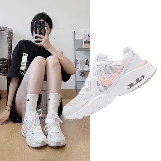 耐克（NIKE）官网女鞋 23冬季AIR MAX气垫跑步鞋缓震复古运动鞋休闲鞋子女 AIR MAX粉色偏小半码  37.5235mm