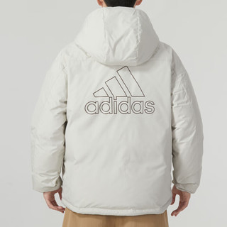 阿迪达斯 （adidas）（adidas）男装上衣棉服 23冬冬季运动服户外防风保暖舒适两 IS0372 2XL