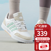 阿迪达斯 （adidas）休闲鞋女鞋冬季户外运动鞋通勤轻便缓震耐磨网球鞋低帮板鞋 FW2896/四季款 38