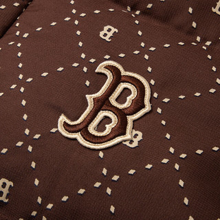 美职棒（MLB）男装女装 时尚运动服保暖舒适羽绒服外套 3ADJM0336-43BRD XS(90-100斤)