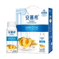 yili 伊利 12月产伊利安慕希常温酸奶黄桃燕麦200g*10瓶*1箱/2箱 礼盒装