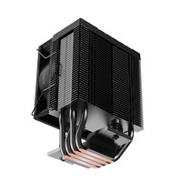 PCCOOLER 超频三 红海H4 ARGB BK 133mm 风冷散热器 黑色