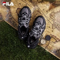 FILA 斐乐 猫爪鞋4代女鞋老爹鞋复古运动鞋2023冬季新款休闲鞋男鞋