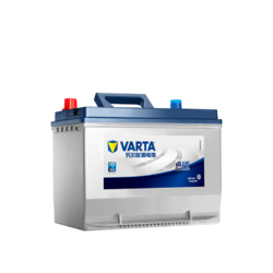 VARTA 瓦尔塔 蓄电池80D26L适配索8汉兰达凯美瑞RAV4马自达6汽车电瓶蓝标
