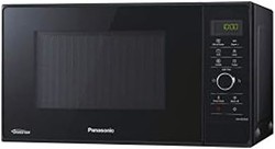 Panasonic 松下 组合微波炉带烧烤和蒸锅/Steamer / 1000 W/披萨平底锅 / 23 L 黑色