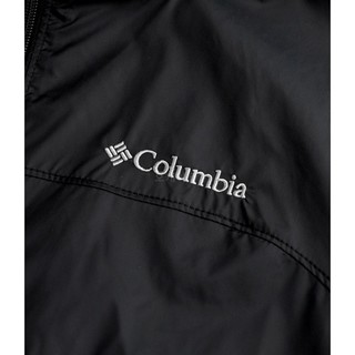 哥伦比亚 外套男女款黑色舒适连帽防风防水简约