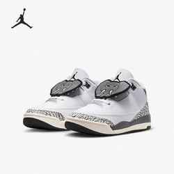 NIKE 耐克 AIR JORDAN 男童休闲运动鞋 FB4416-100 白色/黑/铁灰/纯碱灰/帆白/水泥灰 32码