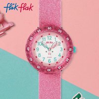 Flik Flak 飞菲 瑞士儿童手表硅胶表带大表盘学生腕表
