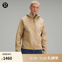 lululemon 丨Wool-Blend 男士羊毛混纺拉链连帽衫 LM3EX1S 沙漠沙色