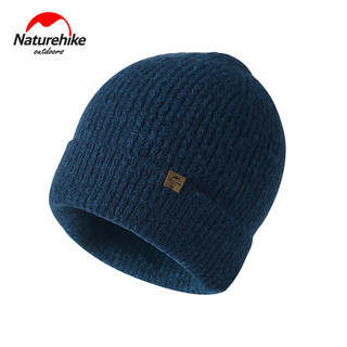 Naturehike 挪客冬季保暖毛线帽男加绒户外运动帽女跑步针织帽子