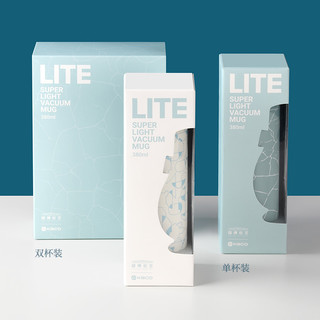 KACO 国家博物馆联名LITE超轻保温杯380ml泡茶水壶316L水杯