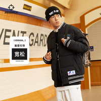 准者棉服男子加厚短款篮球宽松运动休闲棉衣外套