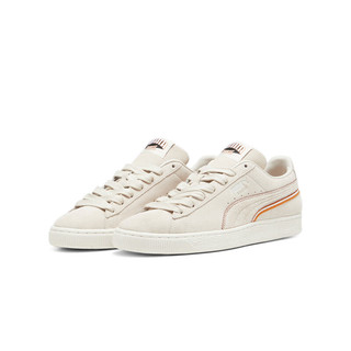 彪马（PUMA） 男女同款复古休闲板鞋 SUEDE FOR THE FANBASE 397266 雪白色-白色-01 37.5