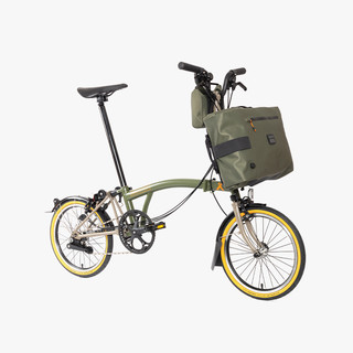 BROMPTON × Bear Grylls联名便携折叠自行车
