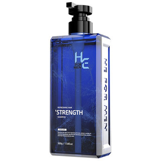 赫恩（H&E）氨基酸洗发水止痒去屑洗发水男士洗发露 500ML