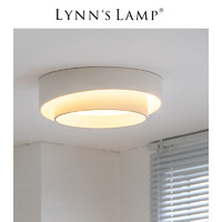 Lynn's 立意 北欧简约吸顶灯卧室书房现代设计师圆形过道客厅灯具