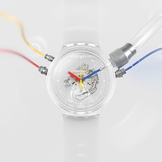 swatch 斯沃琪 Originals原创系列 47毫米石英腕表 SO27E100