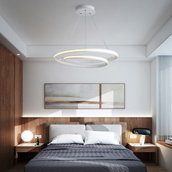 ARROW/箭 餐厅吊灯现代简约极简线条客厅卧室灯饰创意圆圈环形北欧灯具
