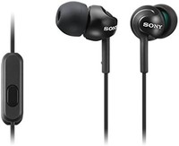 SONY 索尼 MDR-EX110APB 入耳式耳机 黑色