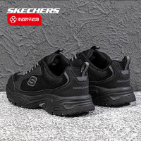 SKECHERS 斯凯奇 旗舰店男鞋2023冬季新款黑武士运动鞋复古老爹鞋低帮休闲鞋