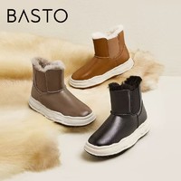 BASTO 百思图 冬季新款商场同款时尚潮流保暖舒适雪地靴女靴CD156DD2