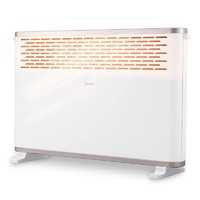 Midea 美的 取暖器 暖风机家用 电暖器 欧式快热炉 电暖气片 对流速热IPX2防水烘衣卧室浴室