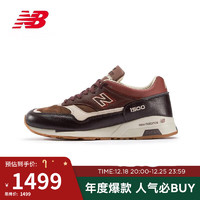 NEW BALANCE 男鞋女鞋英产1500系列经典百搭舒适时尚复古休闲鞋M1500GBI 37.5