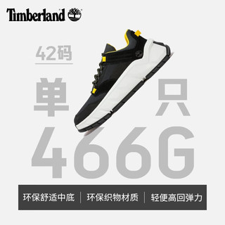 Timberland添柏岚休闲鞋男鞋秋冬城市户外运动鞋轻便耐磨通勤牛皮鞋厚底板鞋 A417U001/黑色  43/9