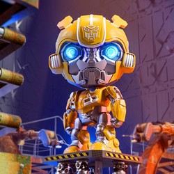 NEWQIDA 新奇达 男孩礼物变形金刚大黄蜂擎天柱正版机器人声光玩具儿童礼物