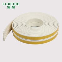 Luxchic 洛楚 门窗密封条 门窗门缝自粘型隔音条窗户防风防撞防尘密封条 5米装 白色 I型