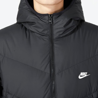 耐克（NIKE）舰店官网男装 防风衣休闲外套连帽保暖中长款羽绒服 DV1134-010 XL(180/96A)