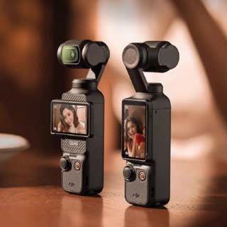 DJI 大疆 Osmo Pocket 3 一英寸口袋云台相机 OP灵眸手持数码相机 旅游vlog美颜摄像机 旋转屏智能横竖拍