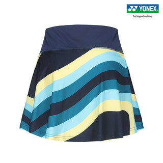 YONEX/尤尼克斯 26121EX 24SS大赛系列 澳网女款吸湿排汗运动短裙yy 海军靛蓝 M