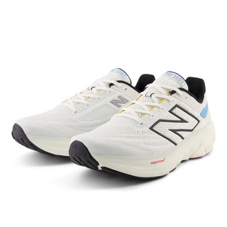 NEW BALANCE NB男鞋女鞋1080 v13系列专业缓震运动舒适跑步鞋 白色 M108013A 男款 标准鞋楦D 39 (女码脚长25cm)